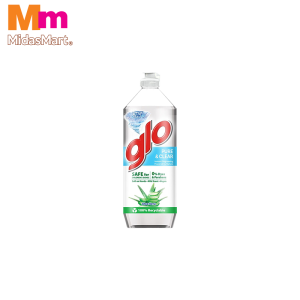 GLO PURE & CLEAR DISHWASHING LIQUID - ALOE VERA (800ML)
