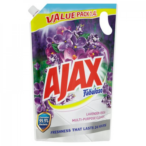 AJAX FAB DOY PACK LAVENDER 1X1.4LIT