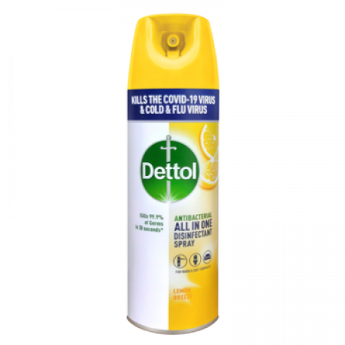 DETTOL DISINFECT SPRAY LEMON 1X450ML