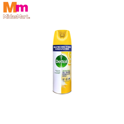 DETTOL DISINFECTANT SPRAY - LEMON BREEZE (450ML)