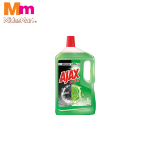 AJAX BOOST CHARCOAL & LIME FLOOR CLEANER (3L)