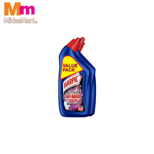 HARPIC POWER PLUS TOILET CLEANER LAVENDER - TWIN PACK (2X450