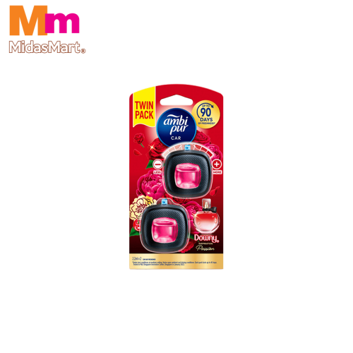 AMBI PUR CAR MINI CLIP PASSION TWIN PACK (2 X 2.2ML)