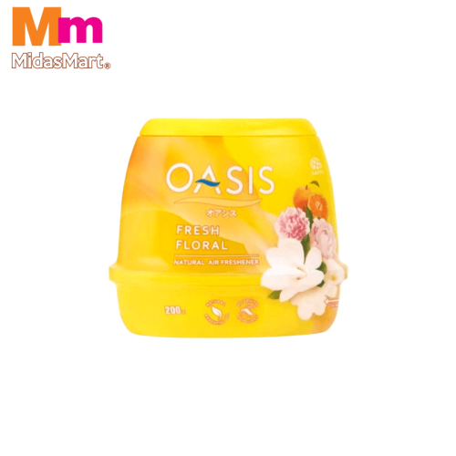 OASIS FRESH FLORAL AIR FRESHENER GEL (200G)