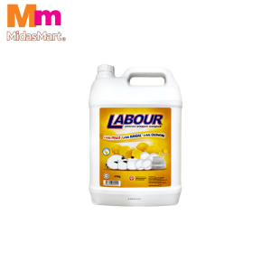 LABOUR LEMON DISHWASHING LIQUID - JUMBO (4.7L)
