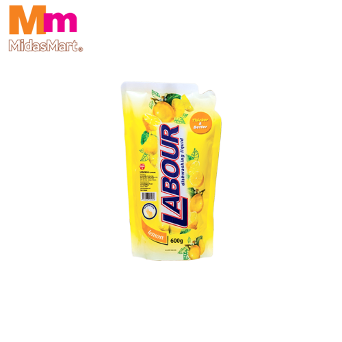 LABOUR LEMON DISHWASHING REFILL (600G)