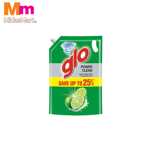 GLO LIME DISHWASHING LIQUID - VALUE SIZE (1.6L)