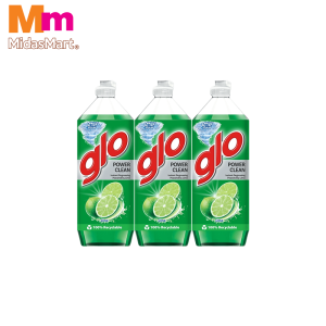 GLO LIME DISHWASH LIQUID VALUE PACK (3 X 800ML)