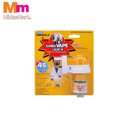 FUMAKILLA JUMBO VAPE LIQUID M 45 NIGHTS - REFILL (22.5ML)