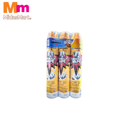 FUMAKILLA VAPE AERO JUMBO PACK (3 X 720ML)