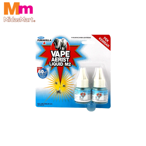 VAPE AERIST 60-NIGHT LIQUID REFILL (2 UNITS)