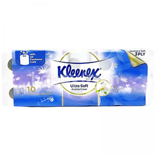 KLEENEX  3PLY BT CLEAN CARE SCENT 1X10X190'S