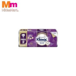 KLEENEX CLEAN CARE SCENTED BATH TISSUE (10 ROLLS X 190 SHEET