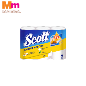 SCOTT KITCHEN TOWEL CALORIE ABSORB (6 X 50'S)