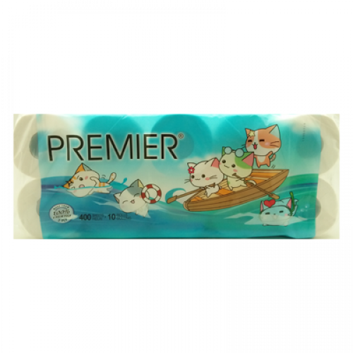 PREMIER PULP 3PLY 8000S T/ROLL 1X10X400'S