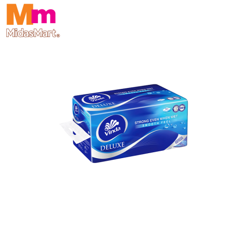 VINDA DELUXE 3-PLY SMOOTH FEEL TOILET ROLL (16 ROLLS)