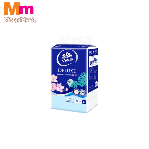 VINDA DELUXE 3-PLY SOFT PACK FACIAL TISSUE (4 PACKS X 110 SH