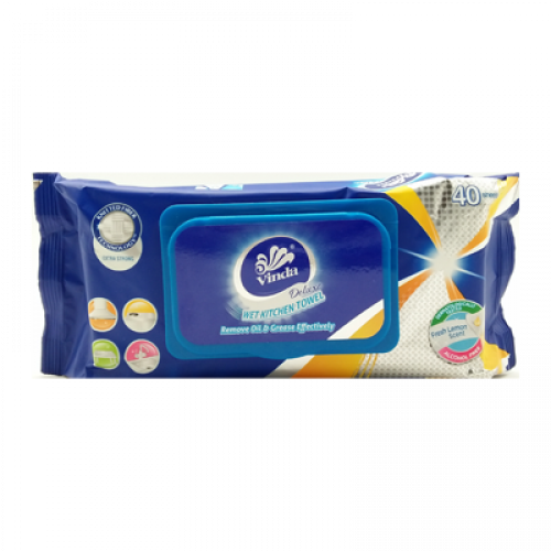 VINDA DELUXE KITCHEN WIPES 1X40'S