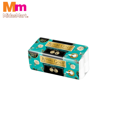 ROYAL GOLD LUX 3-PLY TOILET ROLL (20 X 200'S)