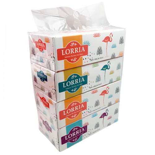 LORRIA BOX TISSUE 2PLY  1X4X70'S