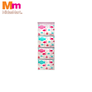 LORRIA 2-PLY SOFT & GENTLE POCKET TRAVEL TISSUE (12 PACKS X 