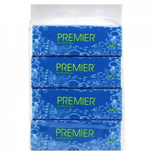 PREMIER NATURE SOFT PACK TISSUE 1X4X150'S