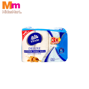 VINDA DELUXE KITCHEN TOWEL (6 ROLLS X 60 SHEETS)