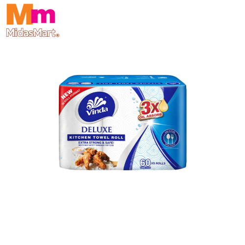 VINDA DELUXE KITCHEN TOWEL (6 ROLLS X 60 SHEETS)