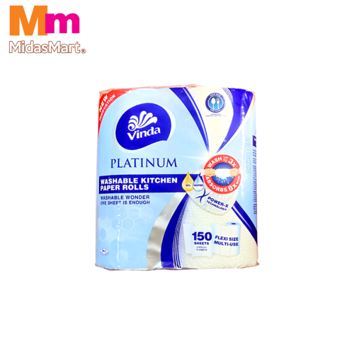 VINDA KITCHEN TOWEL TWIN PACK (2 X 75'S)