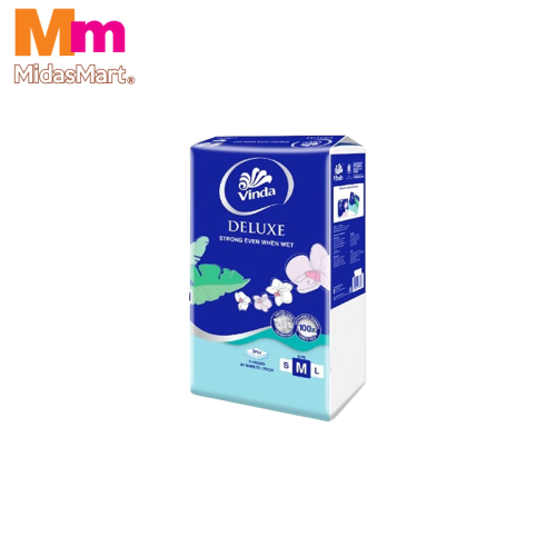 VINDA DELUXE 3-PLY SOFT PACK FACIAL TISSUE MEDIUM (5 PACKS X