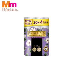 ROYAL GOLD ELEGANT TOILET ROLL - JUMBO (24 X 190'S)