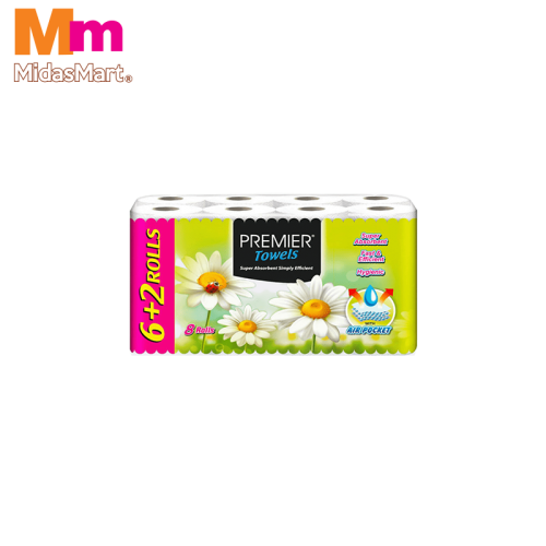 PREMIER KITCHEN TOWEL MULTIPACK (8 X 50'S)