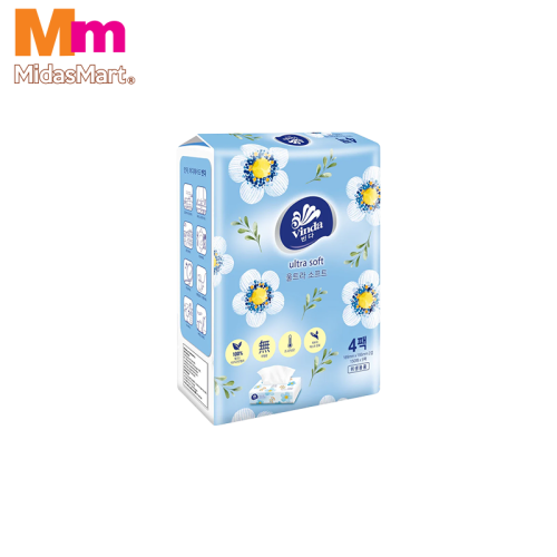 VINDA ULTRA SOFT 2-PLY SOFT PACK (4 X 150'S)