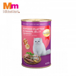 S/HEART CAT CAN FOOD SEAFOOD 1X400G
