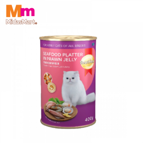S/HEART CAT CAN FOOD SEAFOOD 1X400G