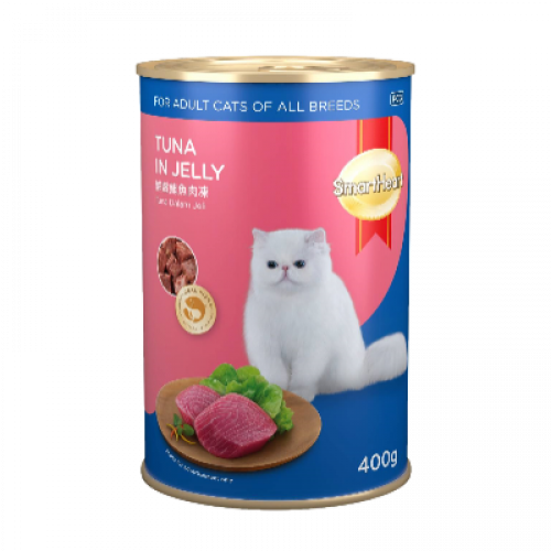 S/HEART CAT CAN FOOD TUNA 1X400G