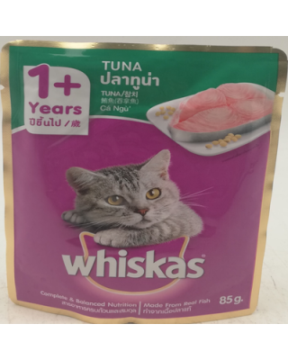 WHISKAS ADULT TUNA POUCH (80G)