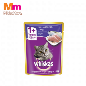 WHISKAS POUCH FR FISH MACKEREL 1X80G