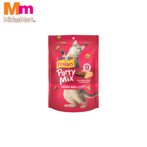 FRISKIES PARTY MIX GRILL CRUNCH (60G)