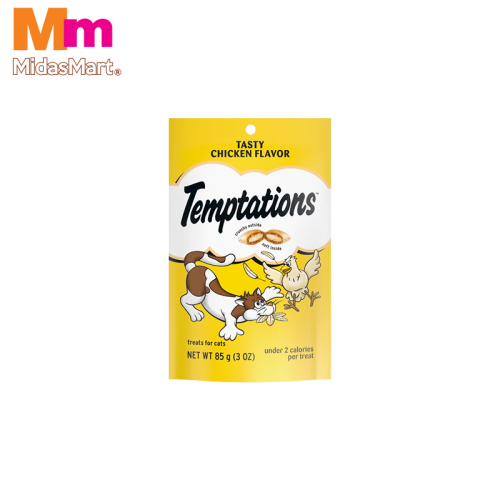 TEMPTATIONS TASTY CHICKEN CAT TREATS (85G)