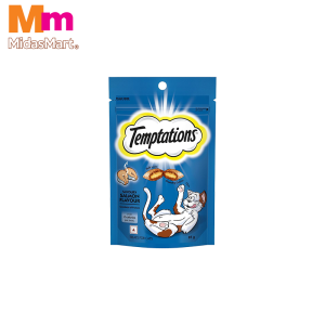 TEMPTATIONS SAVORY SALMON CAT TREATS (85G)
