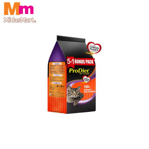 PRODIET 5+1 MACKEREL MULTIPACK (6 X 85G)