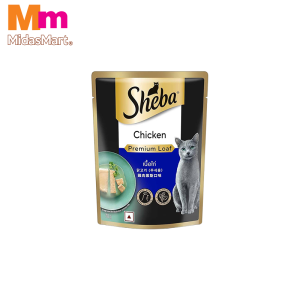 SHEBA ADULT CHICKEN POUCH (70G)