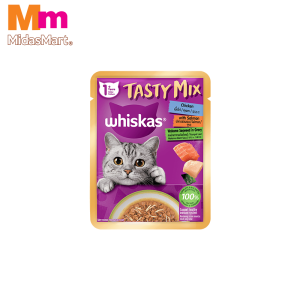 WHISKAS TASTY MIX CHICKEN & SALMON (70G)