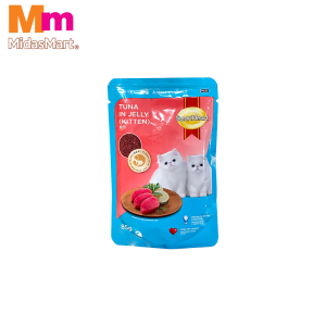 SMARTHEART KITTEN TUNA IN JELLY POUCH (85G)