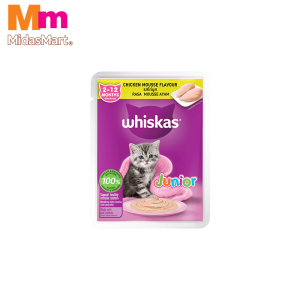 WHISKAS JUNIOR CHICKEN LOAF POUCH (80G)