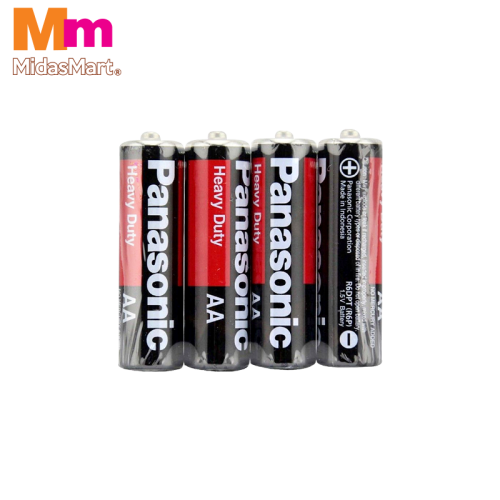 PANASONIC HEAVY DUTY AA BATTERIES (4 PACK)