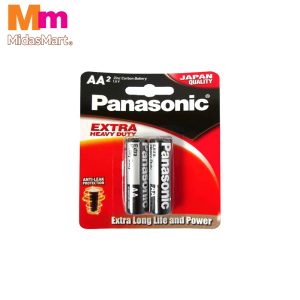 PANASONIC SUPER HEAVY DUTY AA BATTERIES (2 PACK)