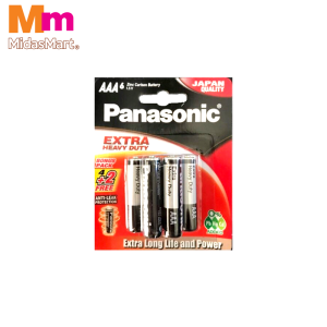 PANASONIC SUPER HEAVY DUTY AAA BATTERIES VALUE PACK (4+2 FREE)