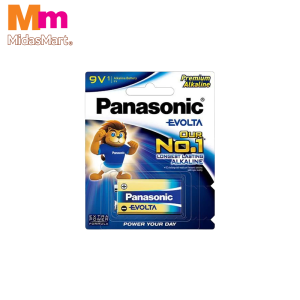 PANASONIC EVOLTA ALKALINE 9V BATTERY (1 UNIT)